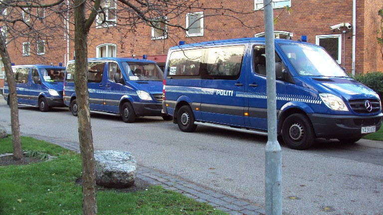Politirazzia på Staden