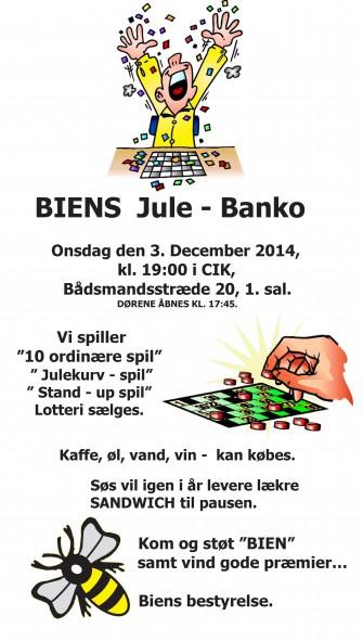 Julebanko hos bien