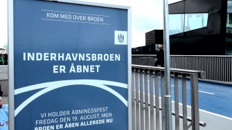 Inderhavnsbroen åbnet med to timers varsel