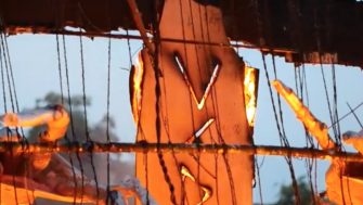 Verdenstræet i brand