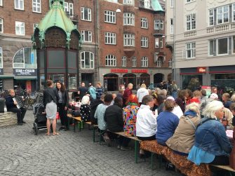 Fællesspisning på Torvet tirsdag den 7. september