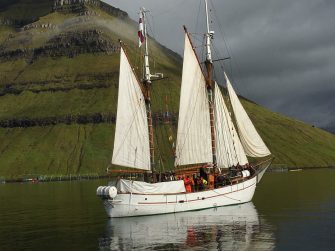 7 træskibe på Nordatlantisk Brygge