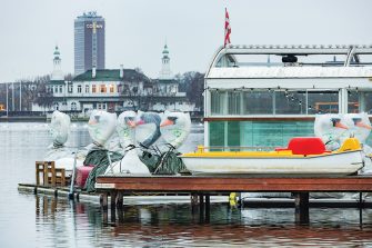Fotoudstilling under åben himmel