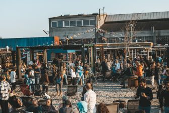 Sankthans aften på Reffen