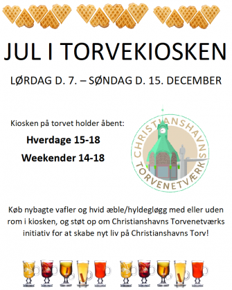 Juleåbent i Torvekiosken