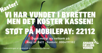 VI VANDT – VI FIK EN KLAR DOM – VI SKAL NU SKAFFE 2 MIO. KR. … INDEN PÅ TIRSDAG