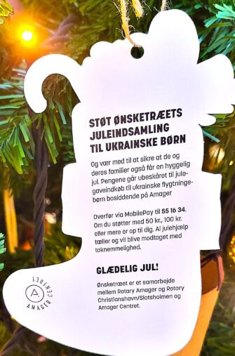 Ønsketræ bliver til Indsamlingstræ