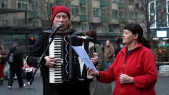 Juletræet indvies, men uden lys