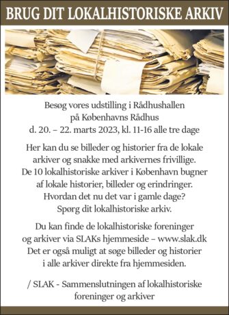 Udstilling: Brug dit lokalhistoriske arkiv