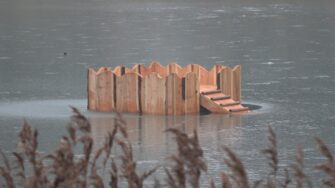 De nye svaneflåder i Christianshavns Voldgrav